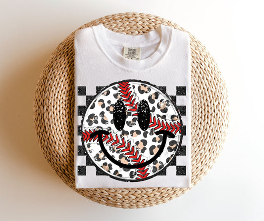 Leopard Baseball Tee.