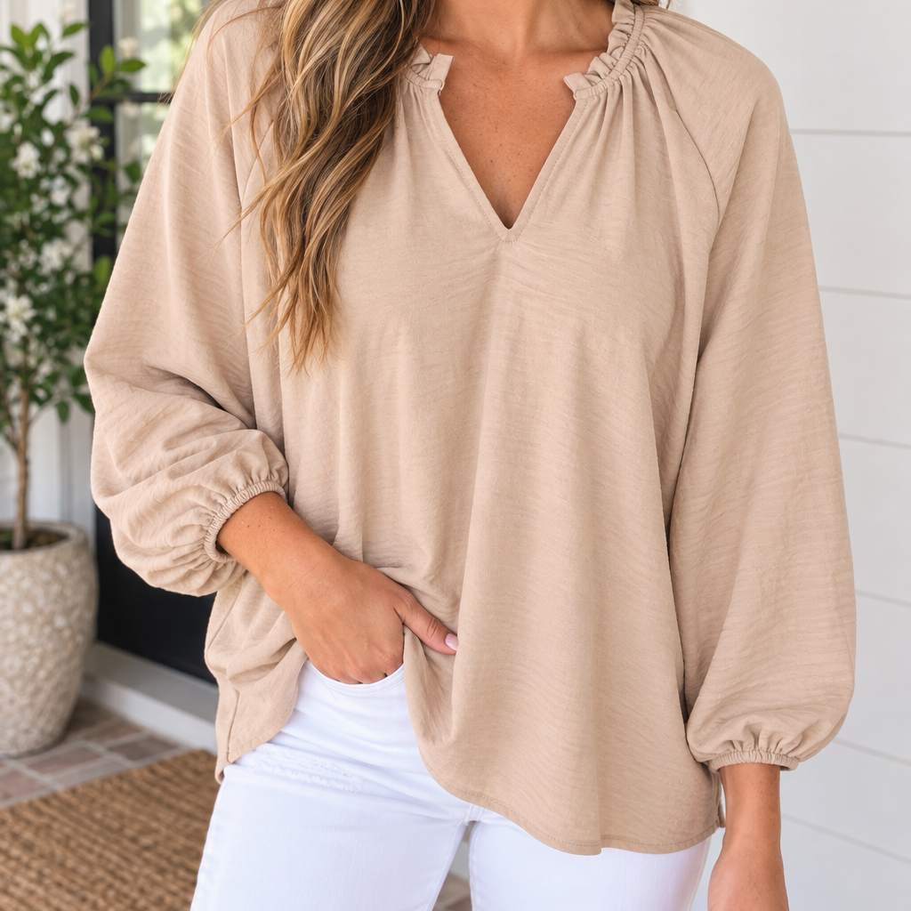 V_Neck_Cuff_Blouse.png