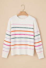 Colorful Stripe Sweater
