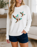 White Duck Knitted Sweater