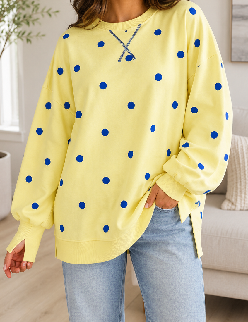 Yellow_Polka_Dot_Pullover_Top.png