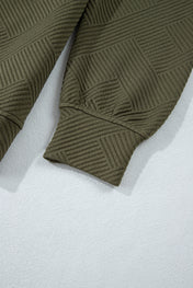 Textured Pocket Pullover