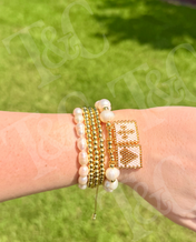 Gold and Pearl Bracelet RTS