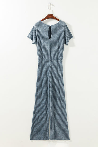 Ribbed Keyhole Jumpsuit RTS