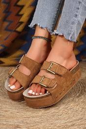 Buckle Platform Sandals RTS