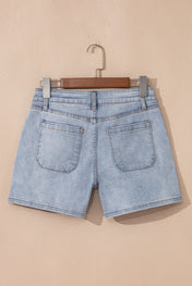Light Wash High Rise Denim