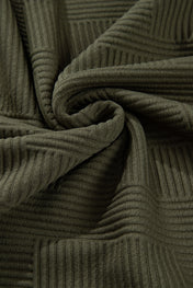 Textured Pocket Pullover