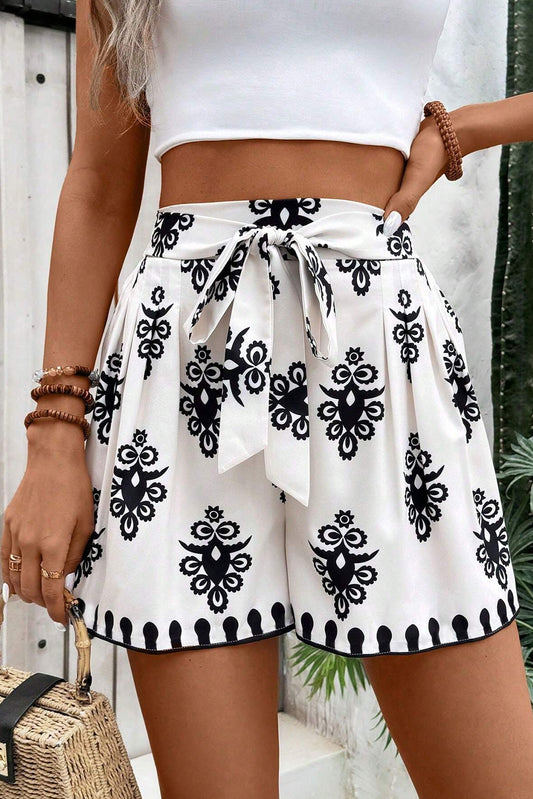 Black and White Tribal Bottoms