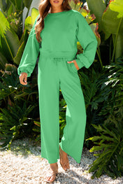 Pullover Wide Leg Set