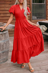 Waist Tiered Dress