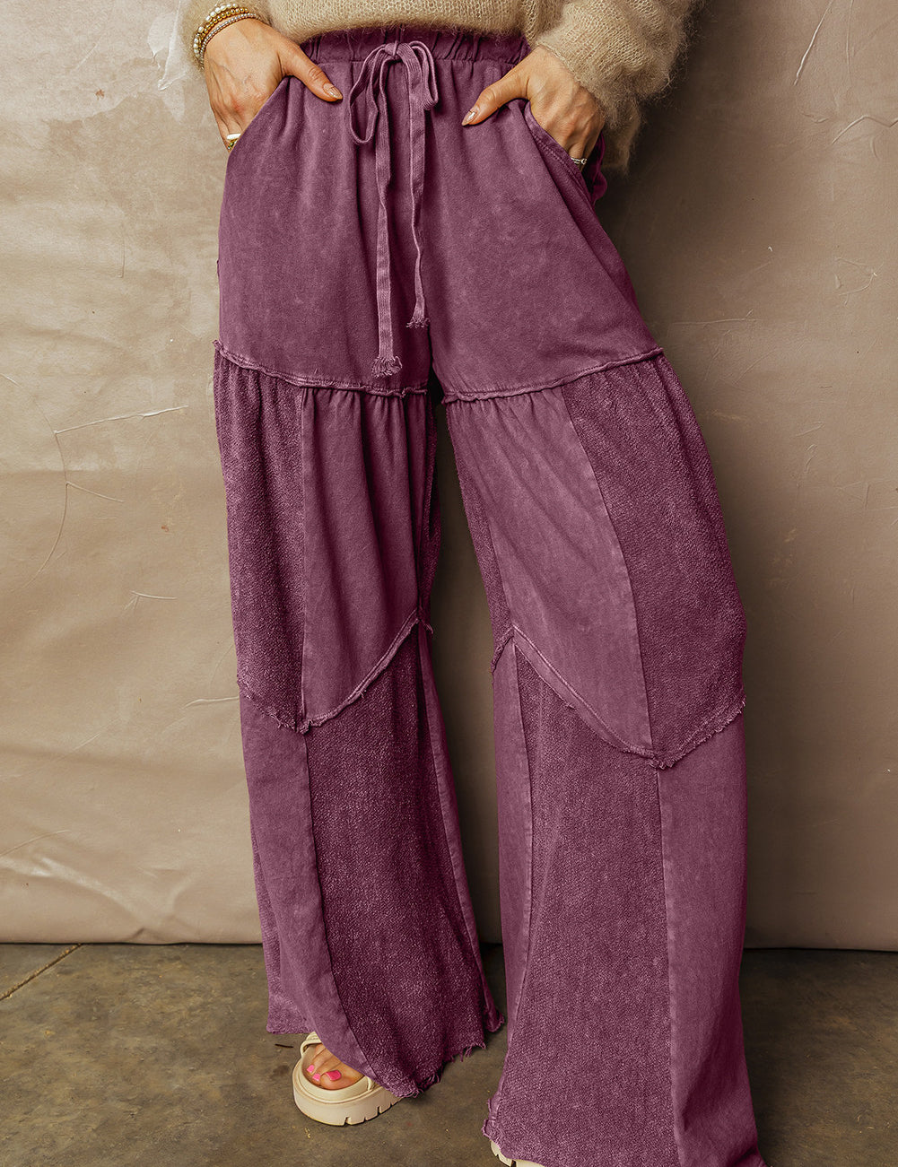 Mineral Wash Drawstring Pants RTS