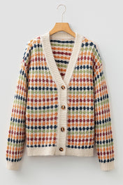 Dotty Pattern Cardigan