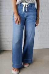 Acid Wash Lace Plus Jeans