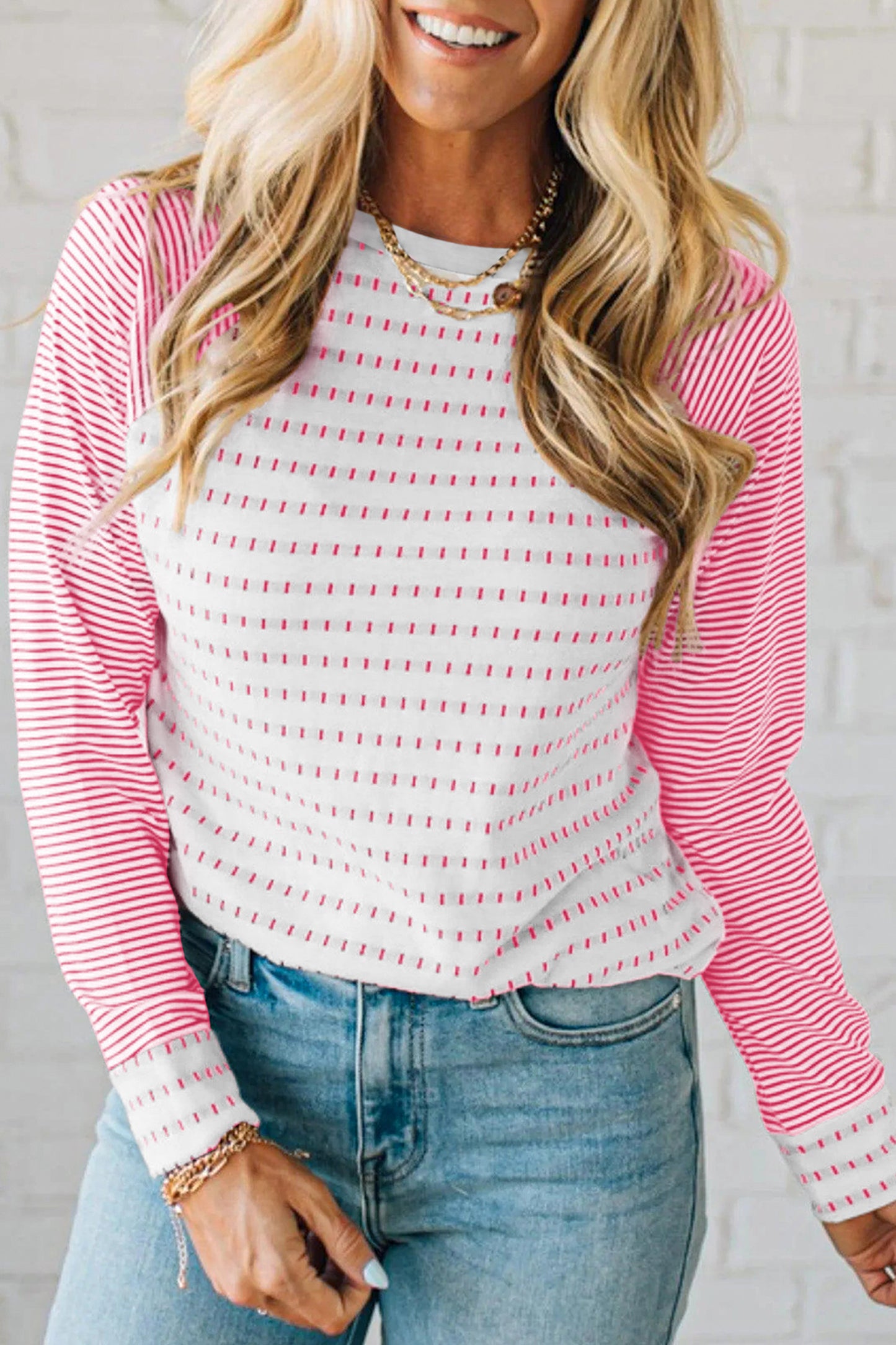 Stripe Raglan Top NEW RTS