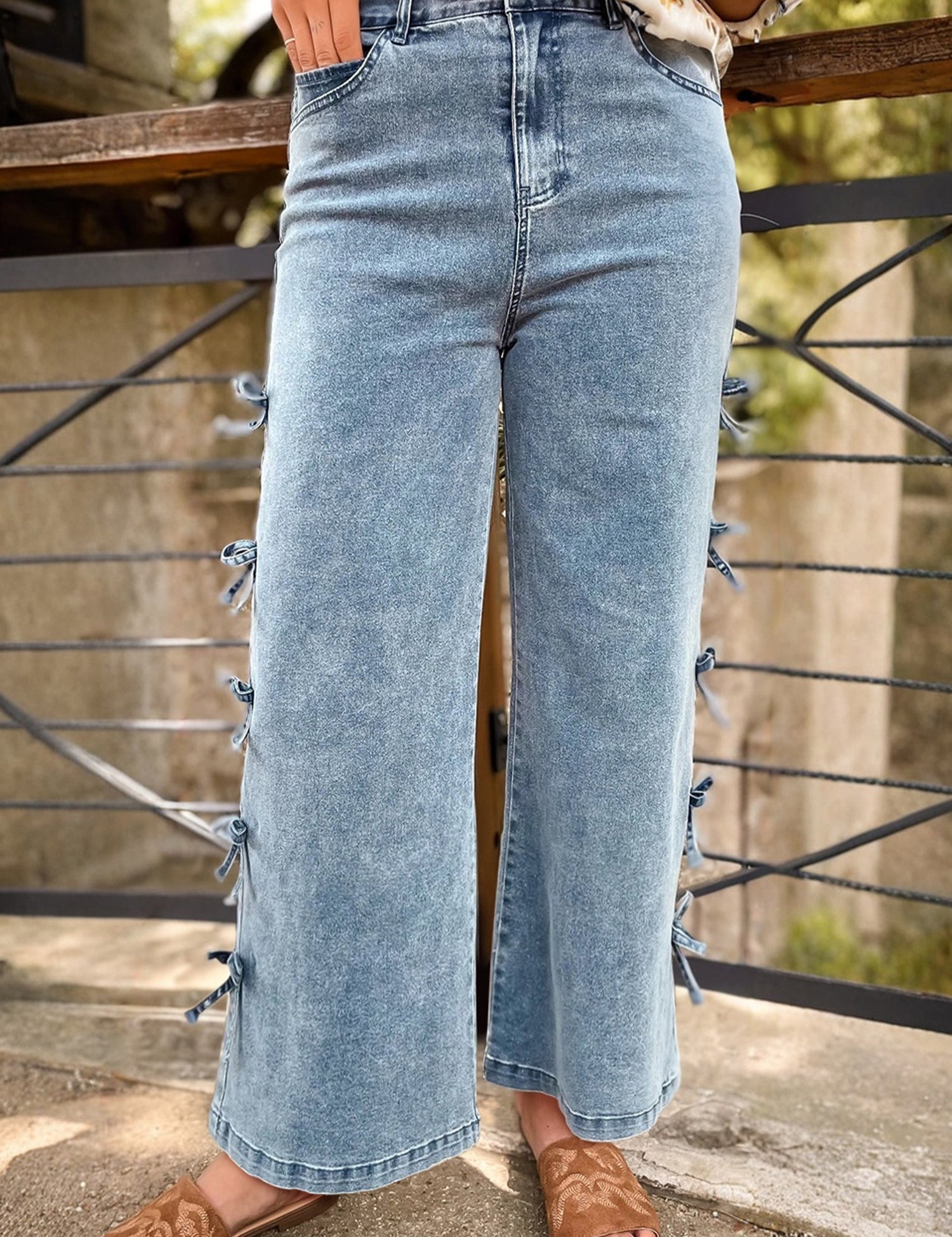 Bow Knot Jeans RTS