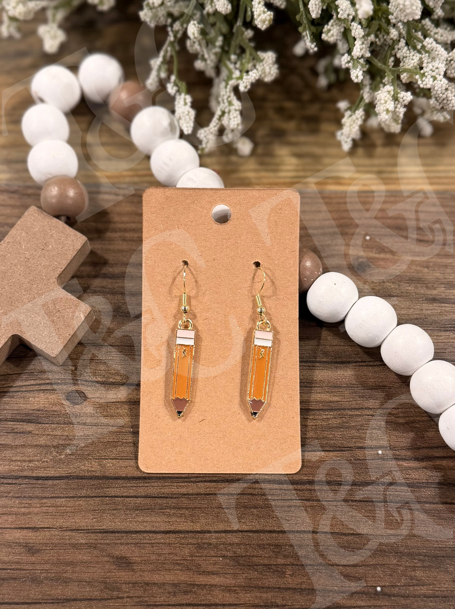 Pencil Earrings