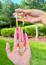 Rainbow Trendy Necklace New RTS